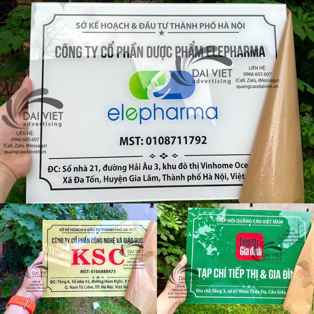 Biển Hiệu Công Ty Tại Sóc Sơn